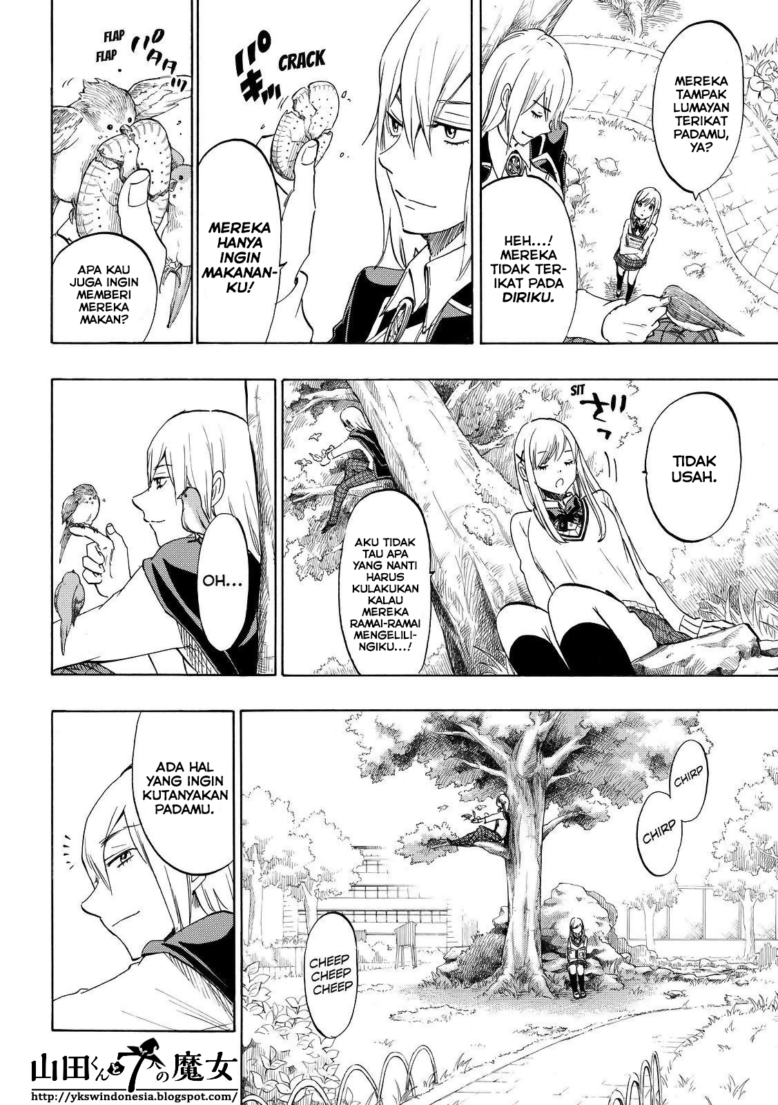 Yamada-kun to 7-nin no Majo Chapter 155 - halaman 5