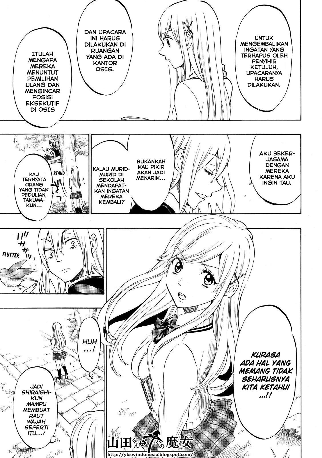 Yamada-kun to 7-nin no Majo Chapter 155 - halaman 8