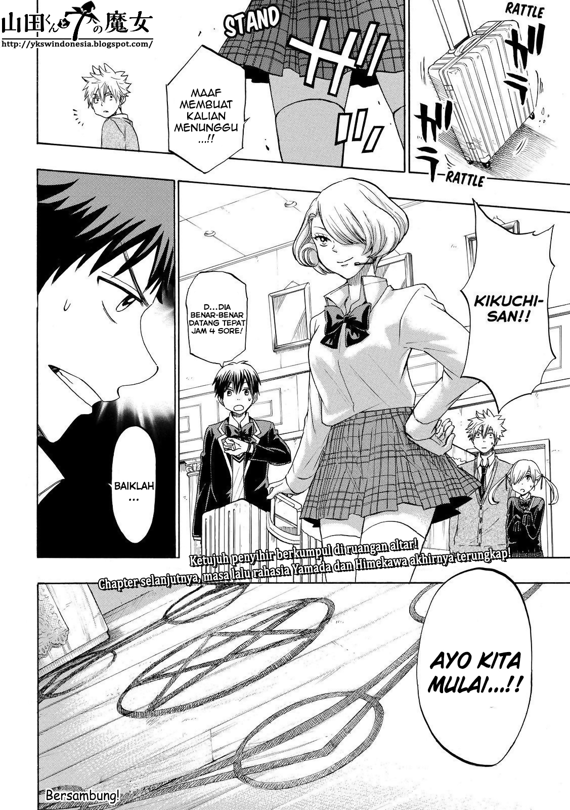 Yamada-kun to 7-nin no Majo Chapter 156 - halaman 21