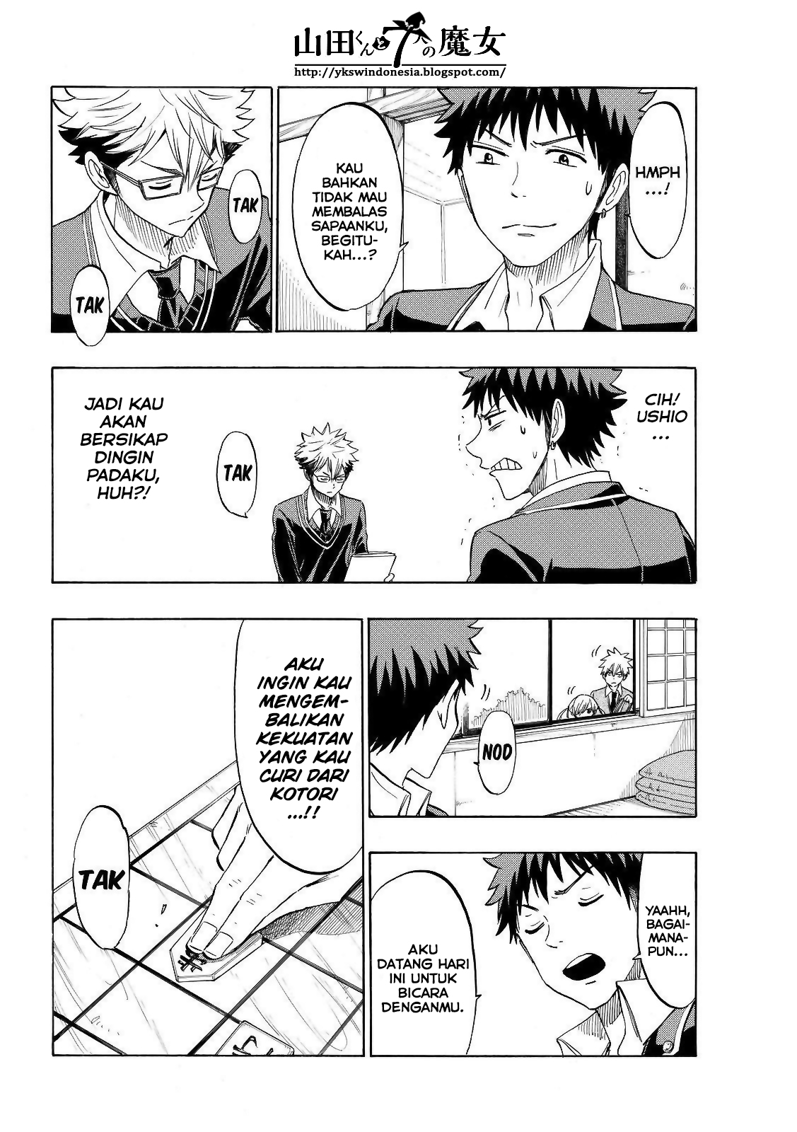 Yamada-kun to 7-nin no Majo Chapter 156 - halaman 9