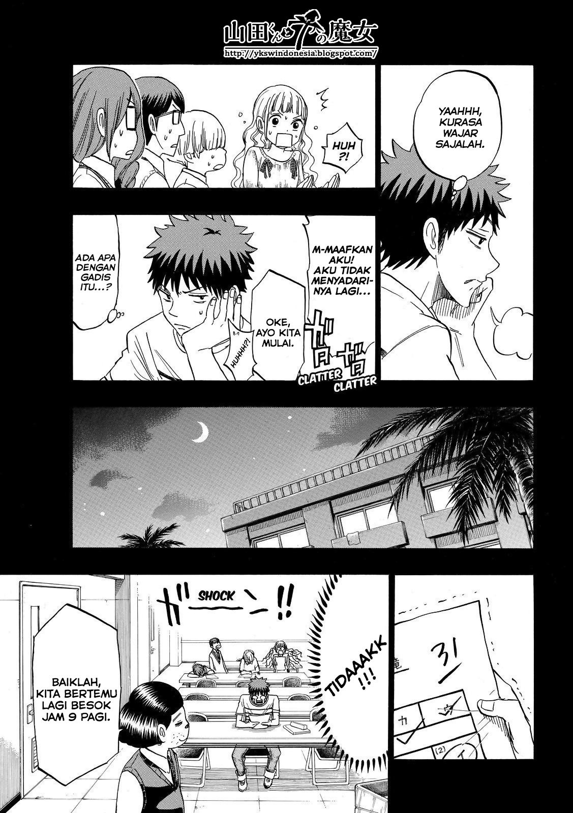 Yamada-kun to 7-nin no Majo Chapter 157 - halaman 14