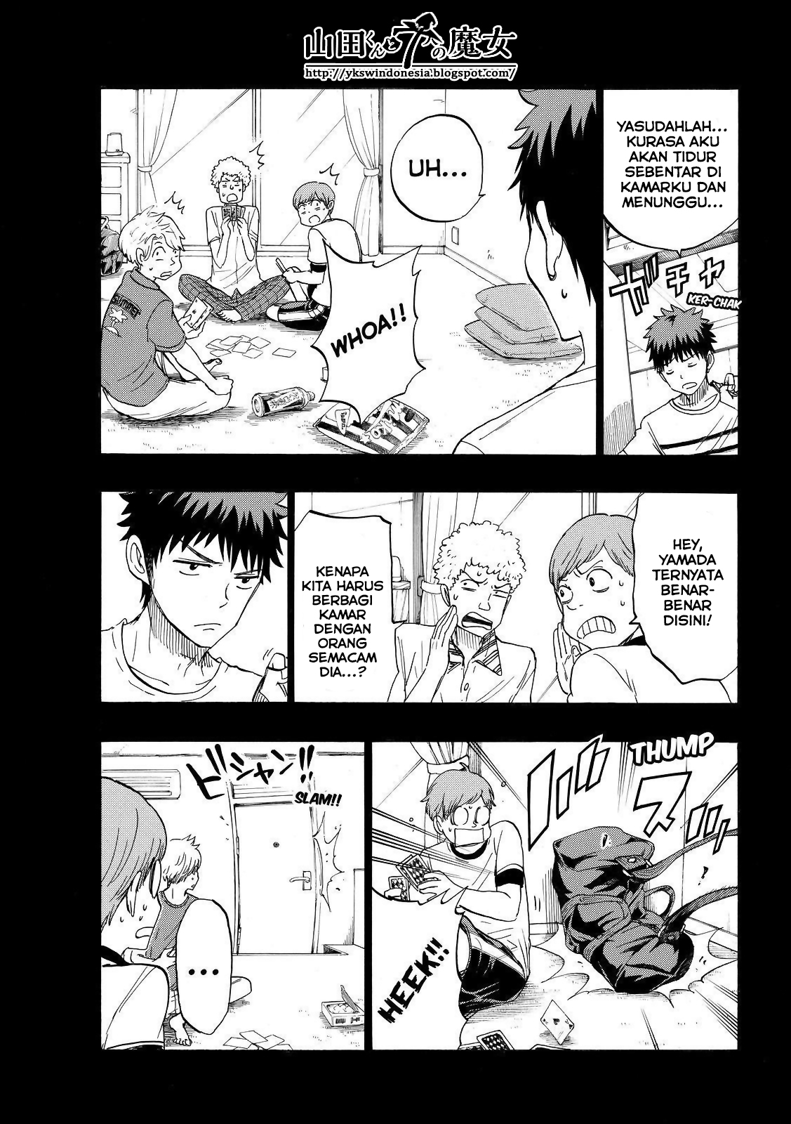 Yamada-kun to 7-nin no Majo Chapter 157 - halaman 16