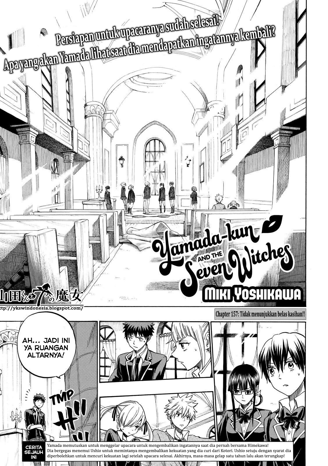 Yamada-kun to 7-nin no Majo Chapter 157 - halaman 2