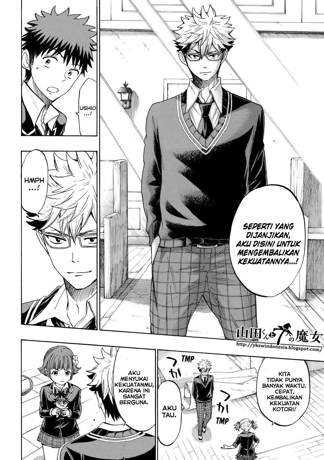 Yamada-kun to 7-nin no Majo Chapter 157 - halaman 3