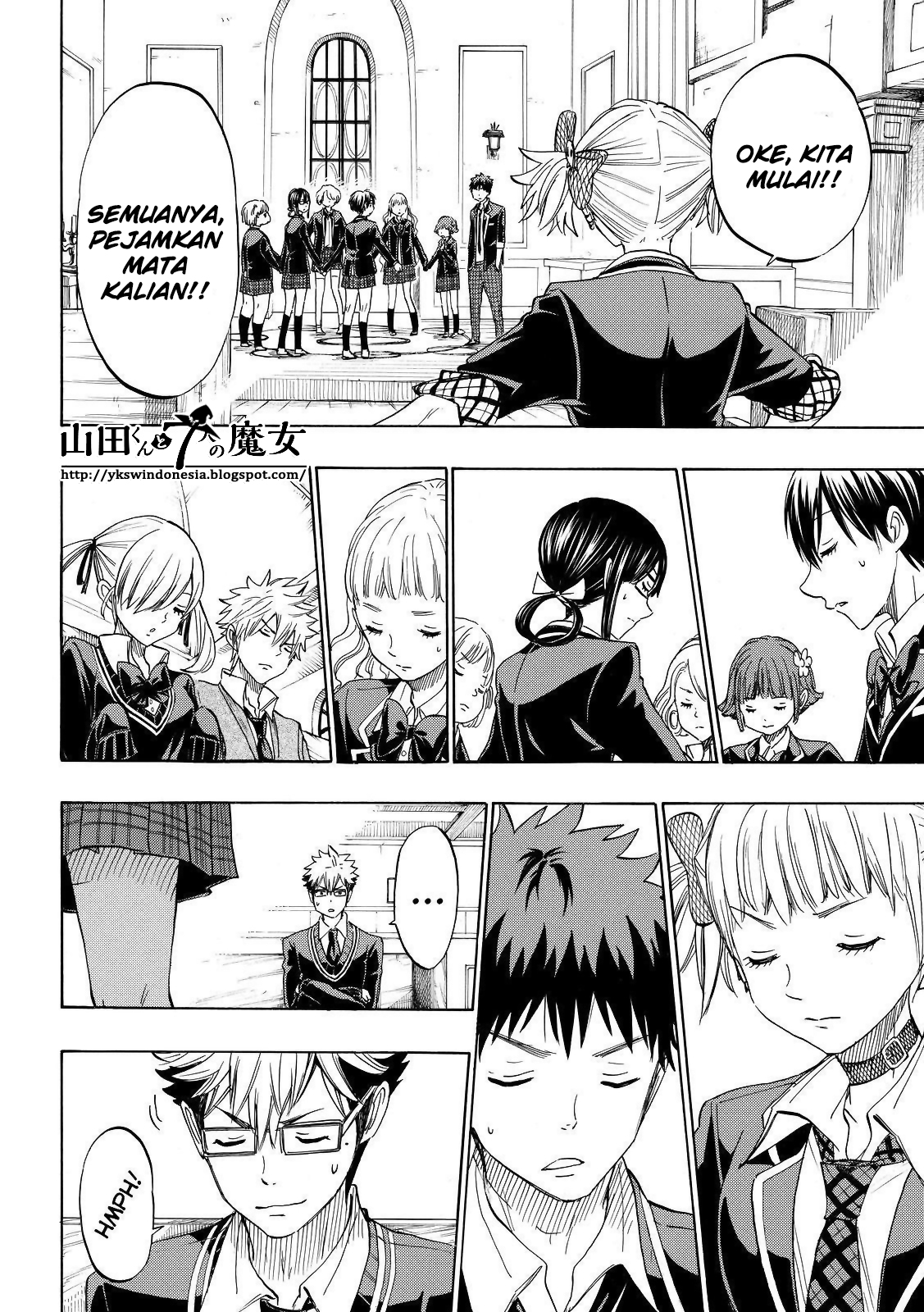 Yamada-kun to 7-nin no Majo Chapter 157 - halaman 5