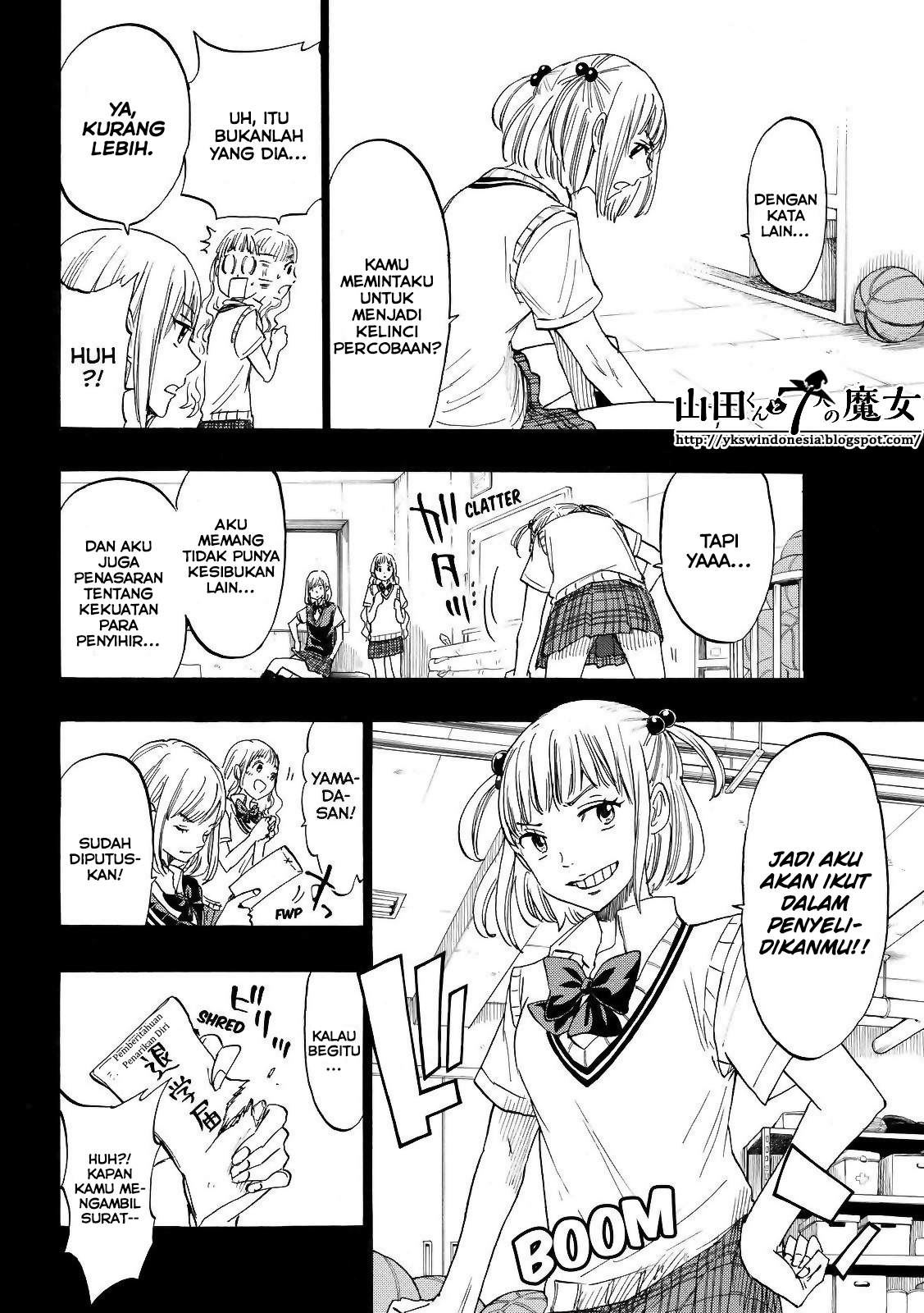 Yamada-kun to 7-nin no Majo Chapter 159 - halaman 10