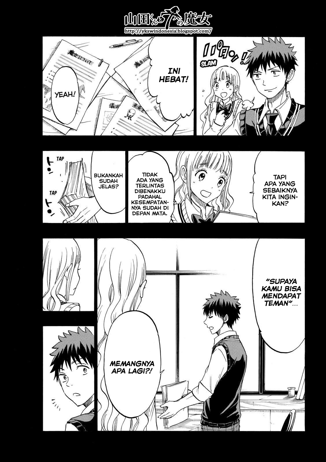 Yamada-kun to 7-nin no Majo Chapter 159 - halaman 19