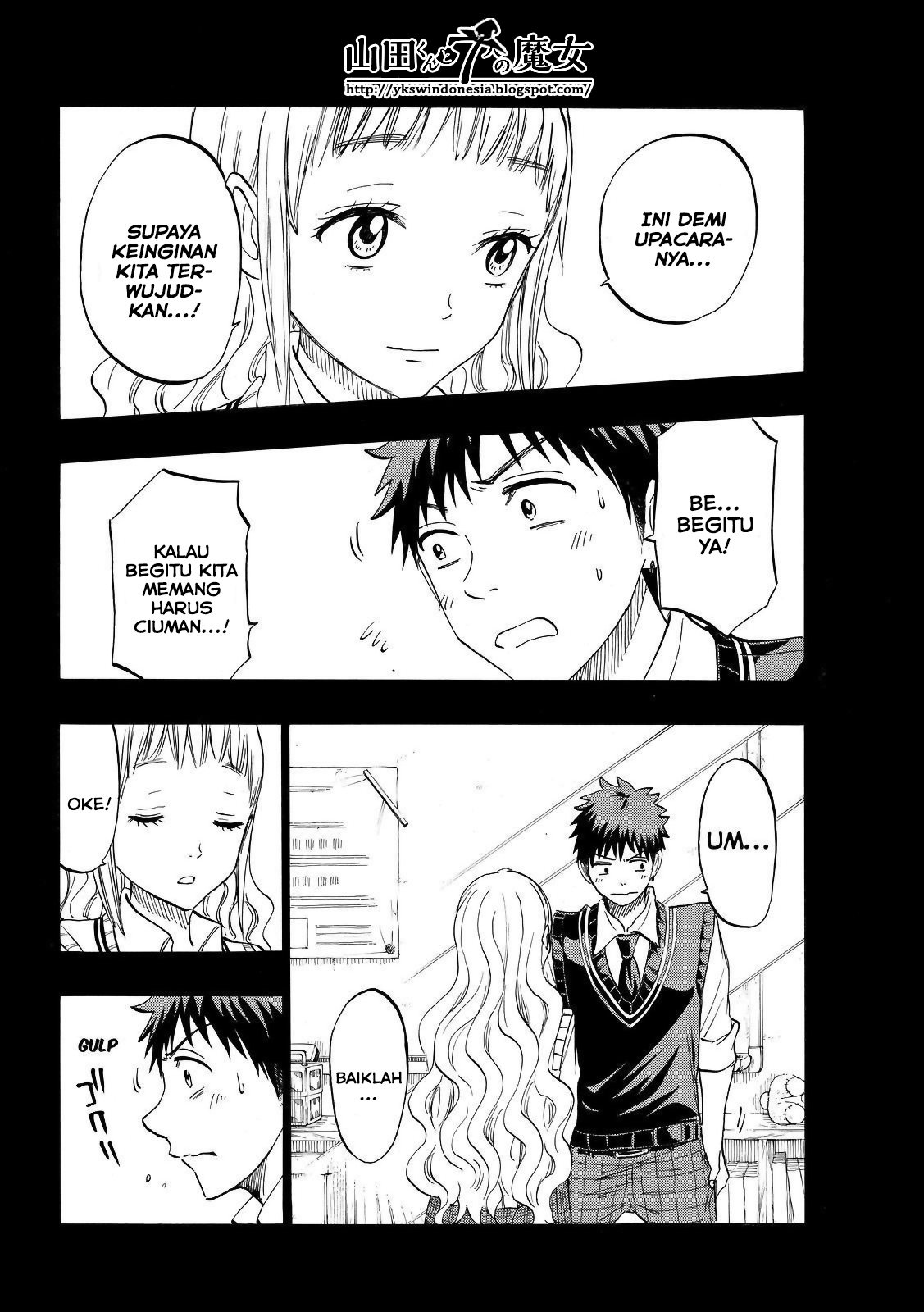 Yamada-kun to 7-nin no Majo Chapter 159 - halaman 22
