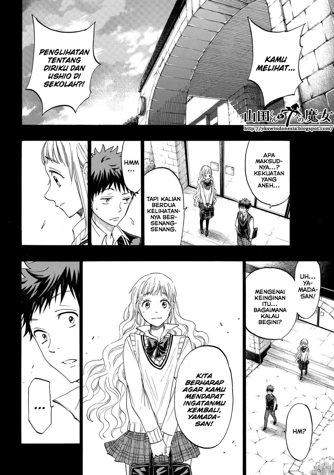 Yamada-kun to 7-nin no Majo Chapter 159 - halaman 26