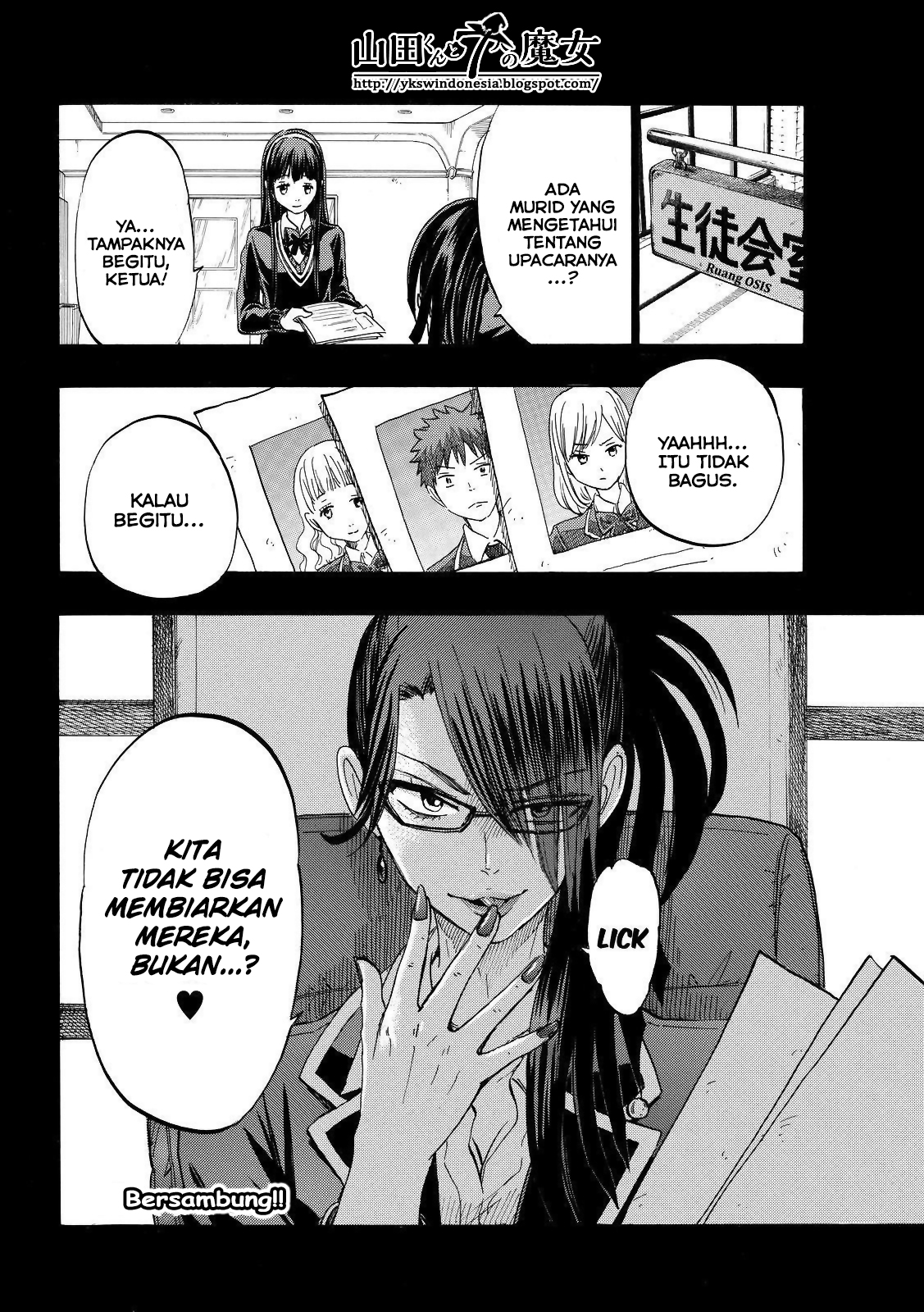 Yamada-kun to 7-nin no Majo Chapter 159 - halaman 28