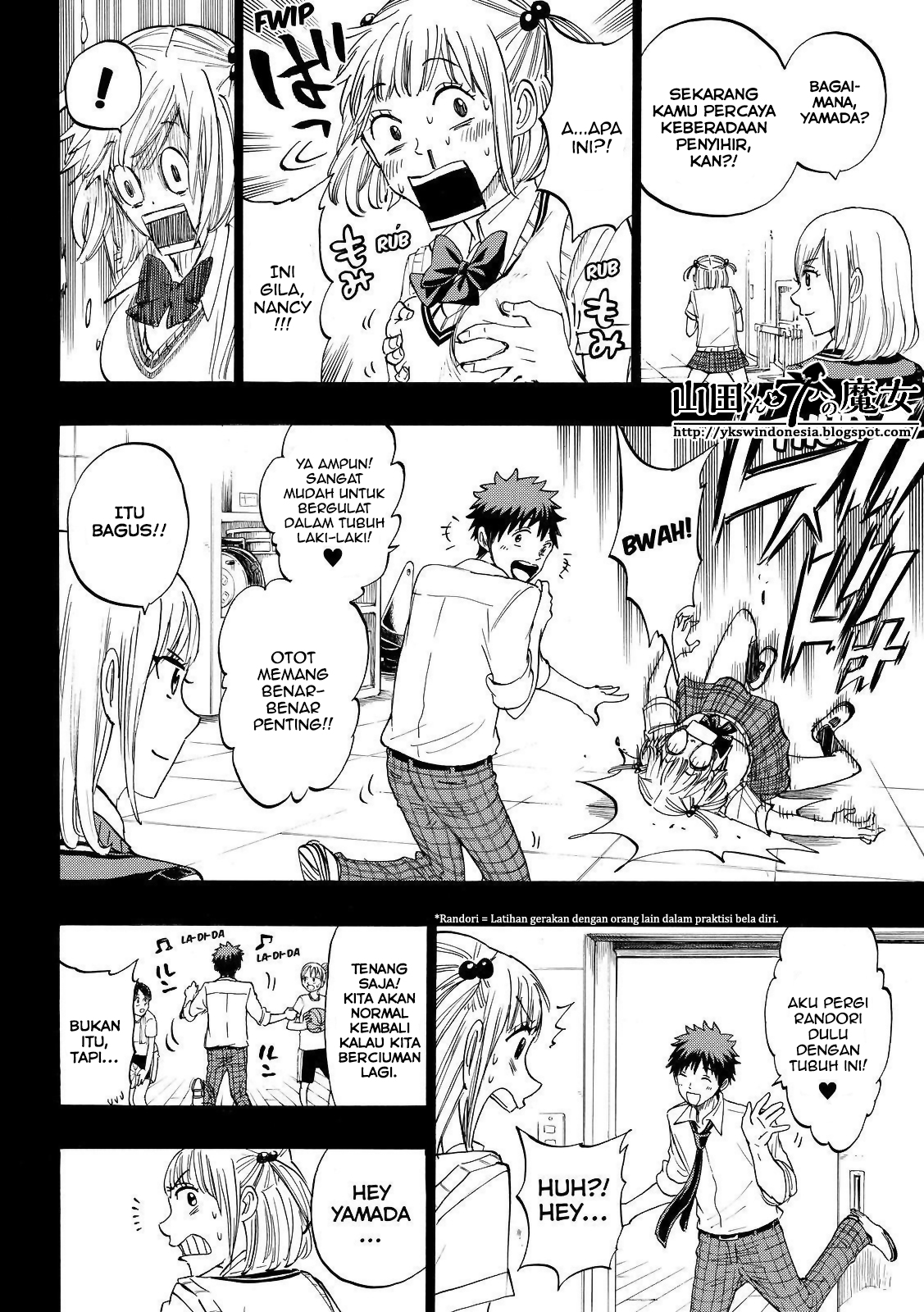 Yamada-kun to 7-nin no Majo Chapter 159 - halaman 8
