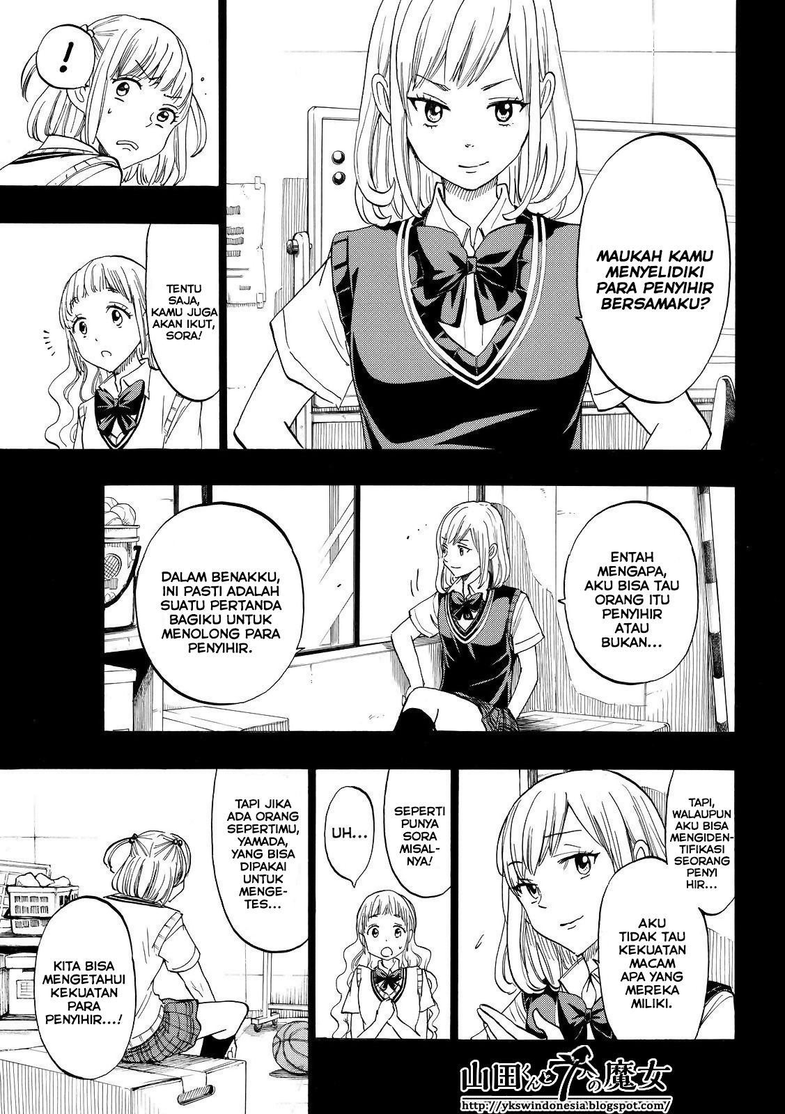 Yamada-kun to 7-nin no Majo Chapter 159 - halaman 9