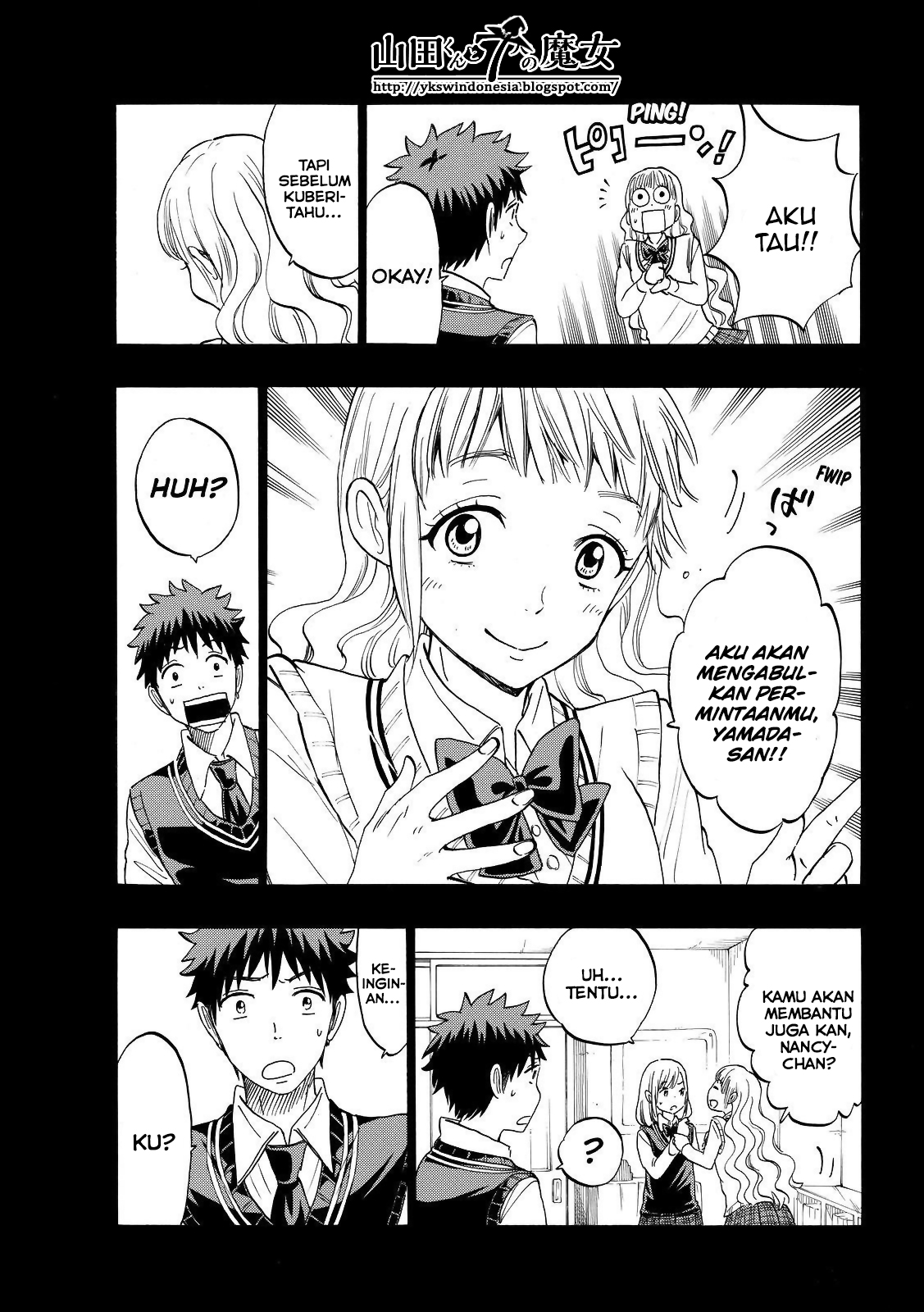 Yamada-kun to 7-nin no Majo Chapter 160 - halaman 6