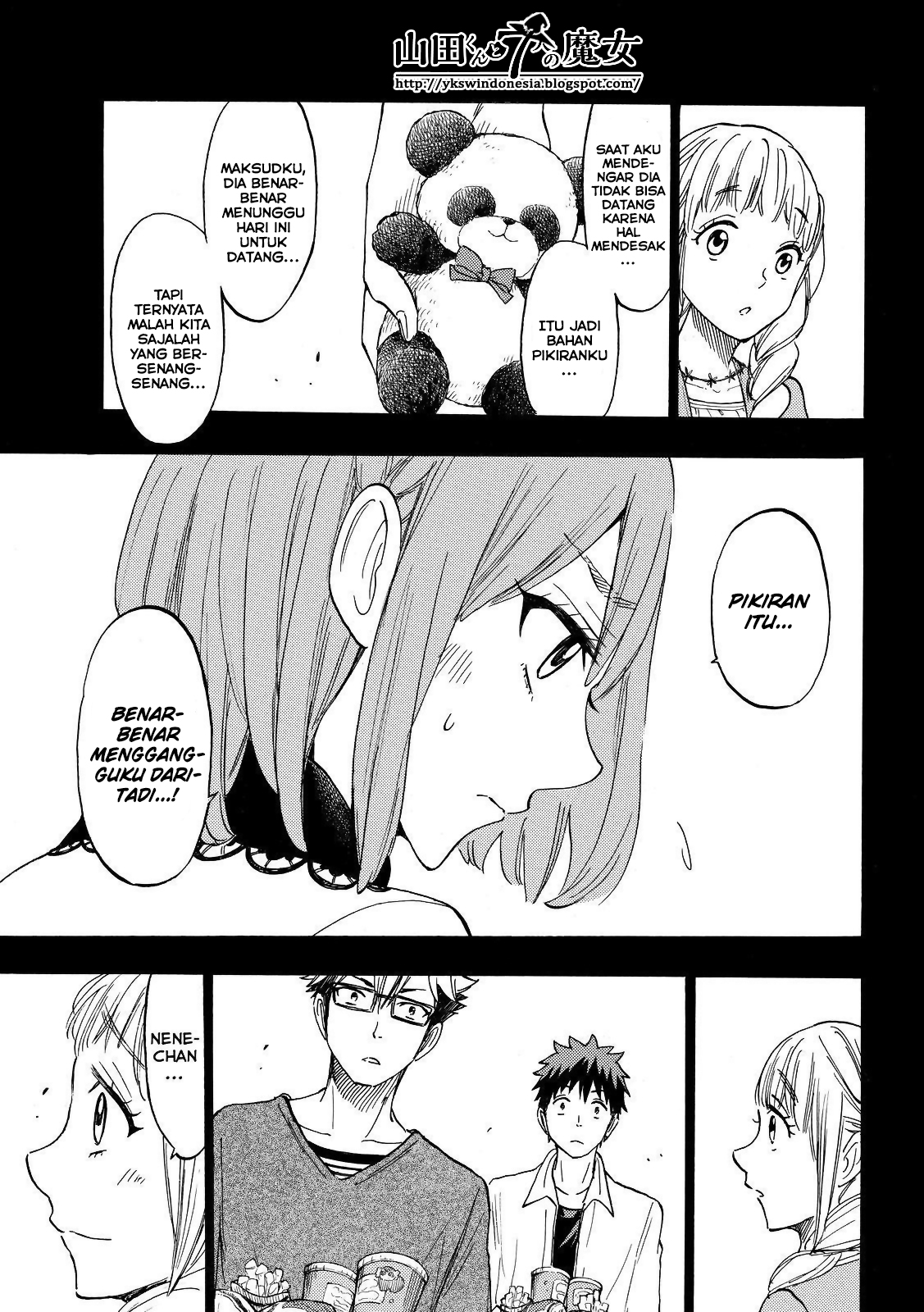 Yamada-kun to 7-nin no Majo Chapter 161 - halaman 17