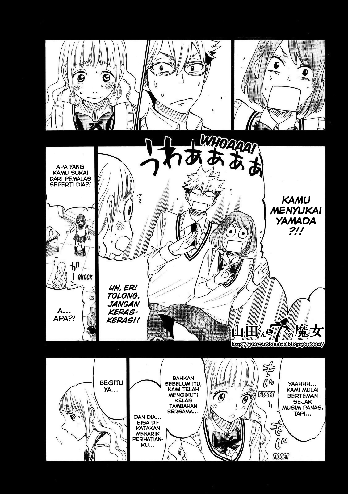 Yamada-kun to 7-nin no Majo Chapter 161 - halaman 23