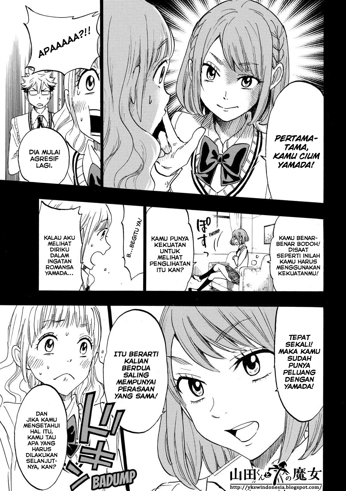 Yamada-kun to 7-nin no Majo Chapter 161 - halaman 25