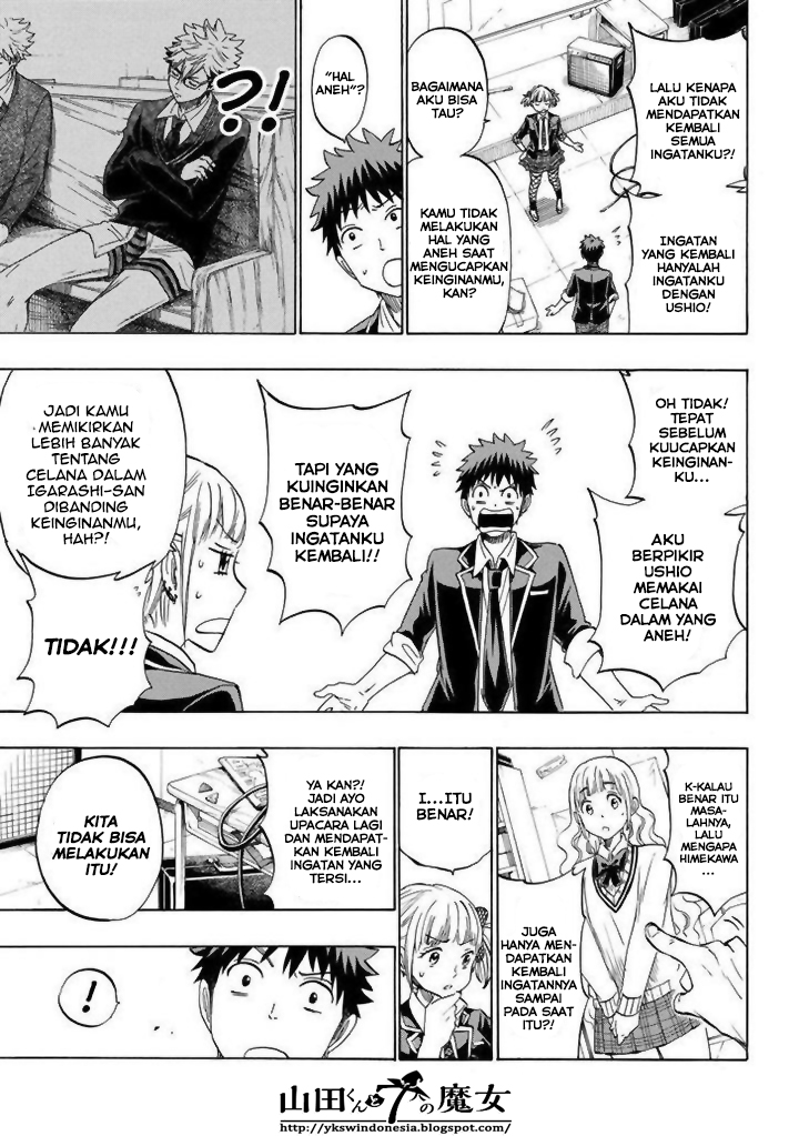 Yamada-kun to 7-nin no Majo Chapter 162 - halaman 16
