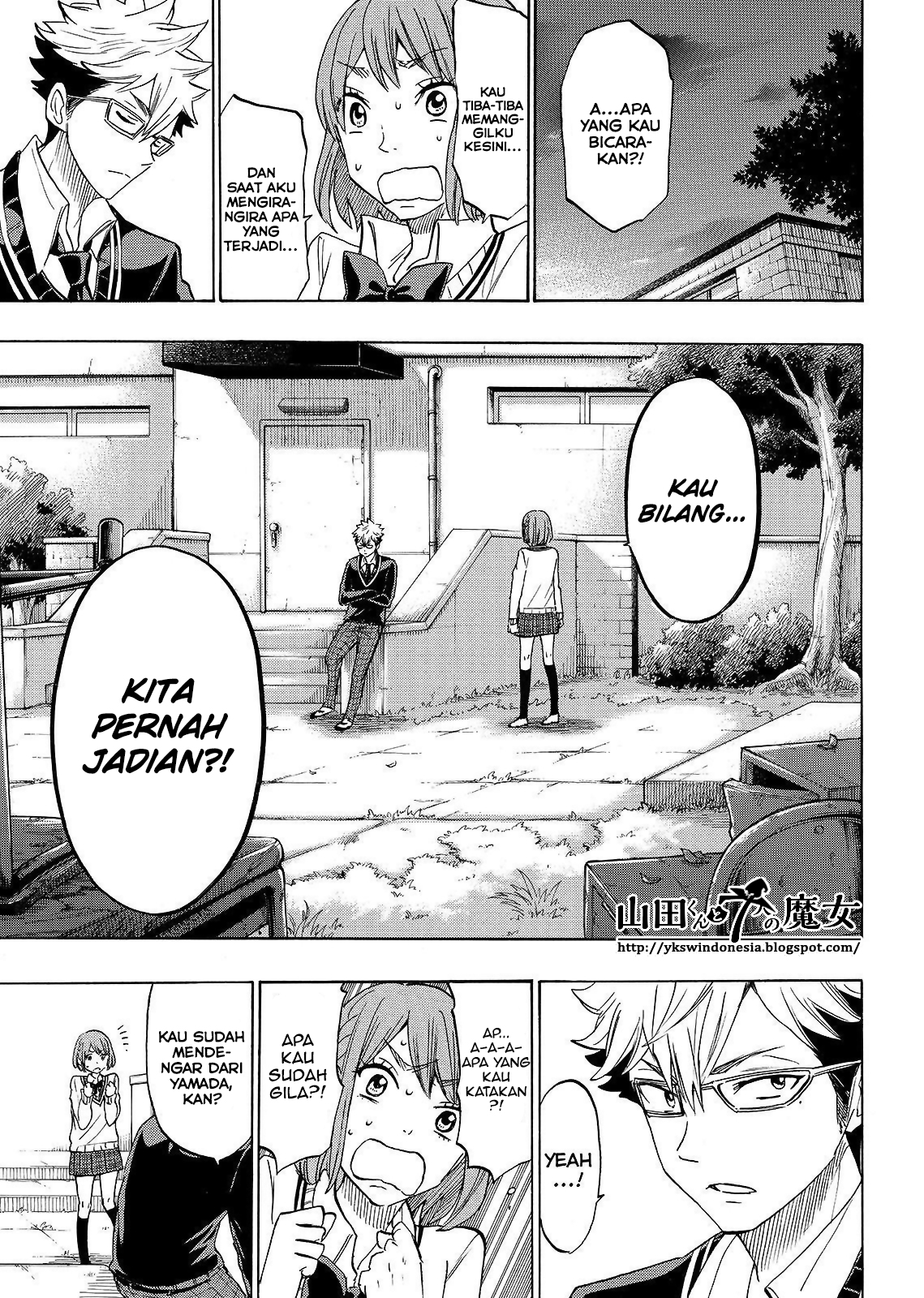 Yamada-kun to 7-nin no Majo Chapter 163 - halaman 18