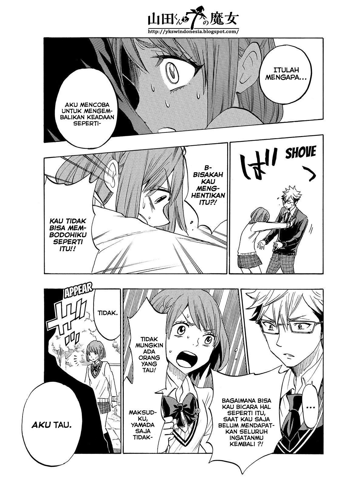Yamada-kun to 7-nin no Majo Chapter 163 - halaman 20