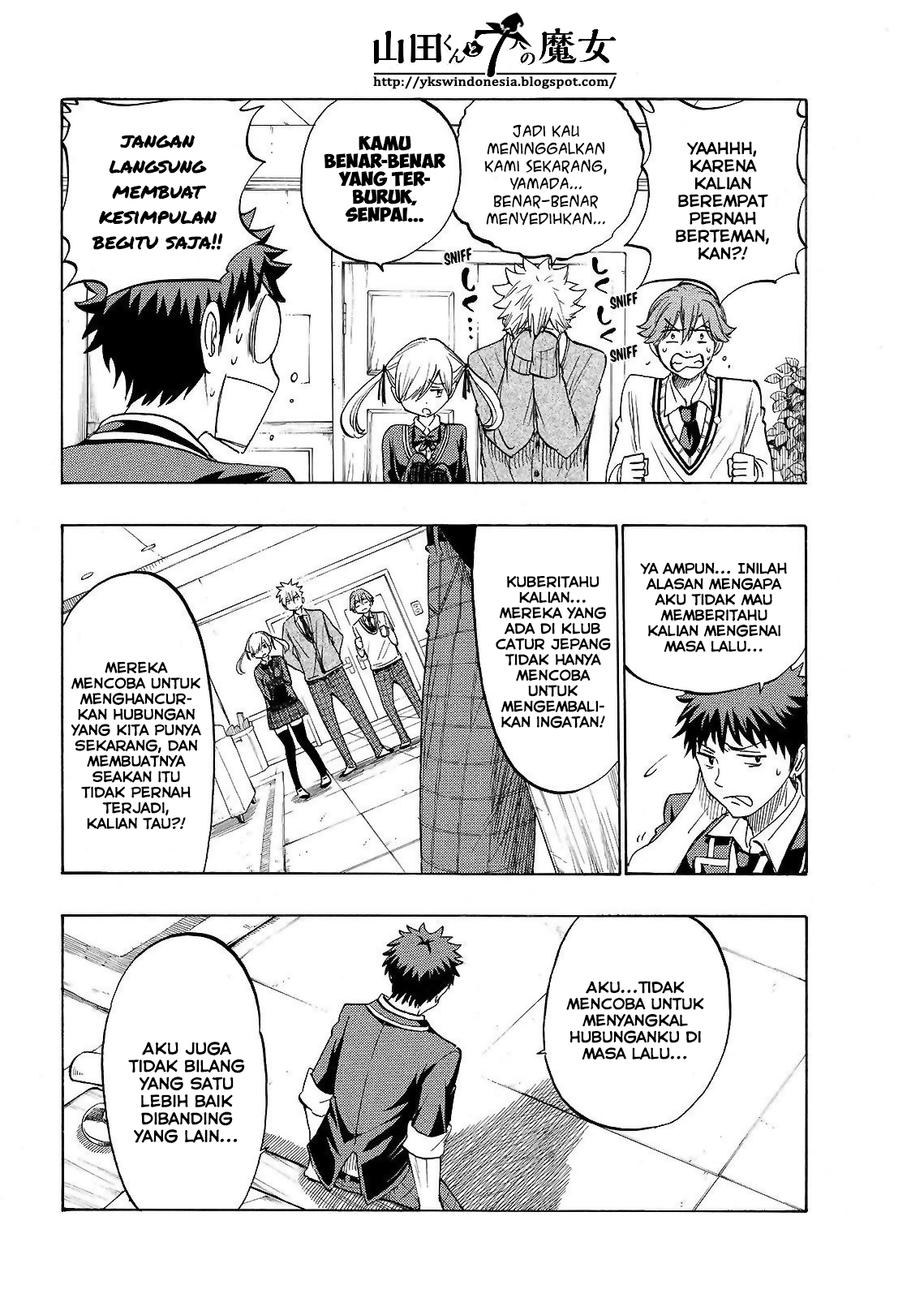 Yamada-kun to 7-nin no Majo Chapter 163 - halaman 5