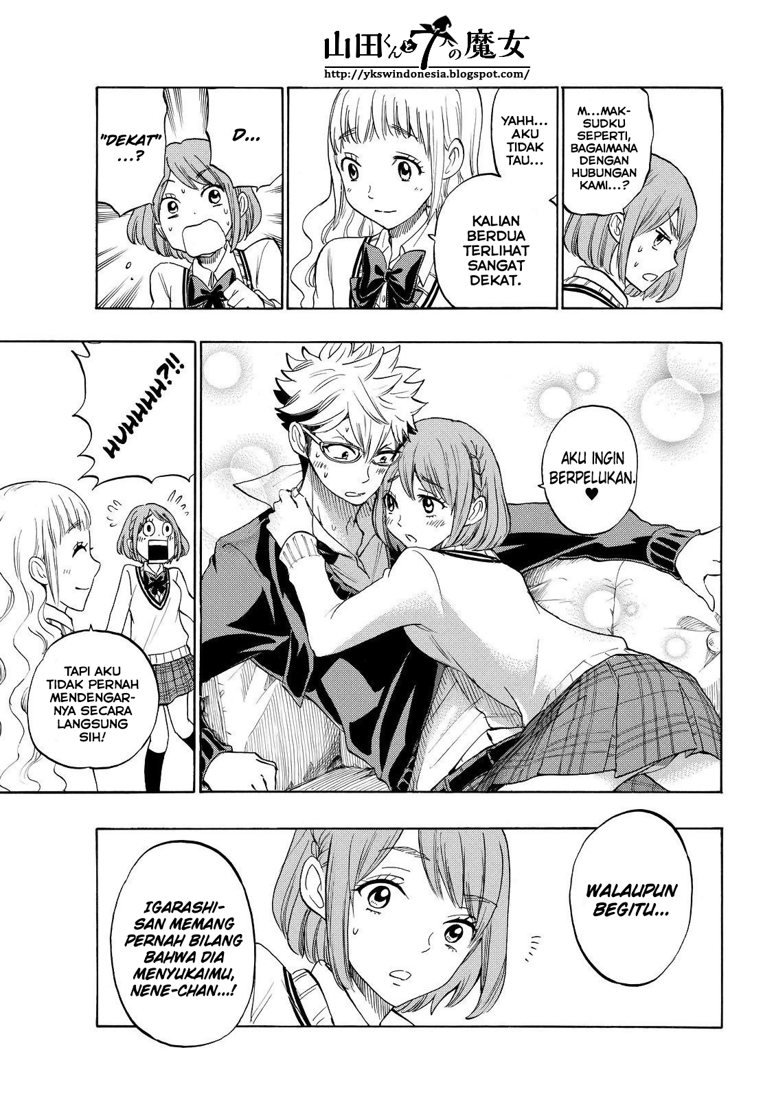 Yamada-kun to 7-nin no Majo Chapter 164 - halaman 10