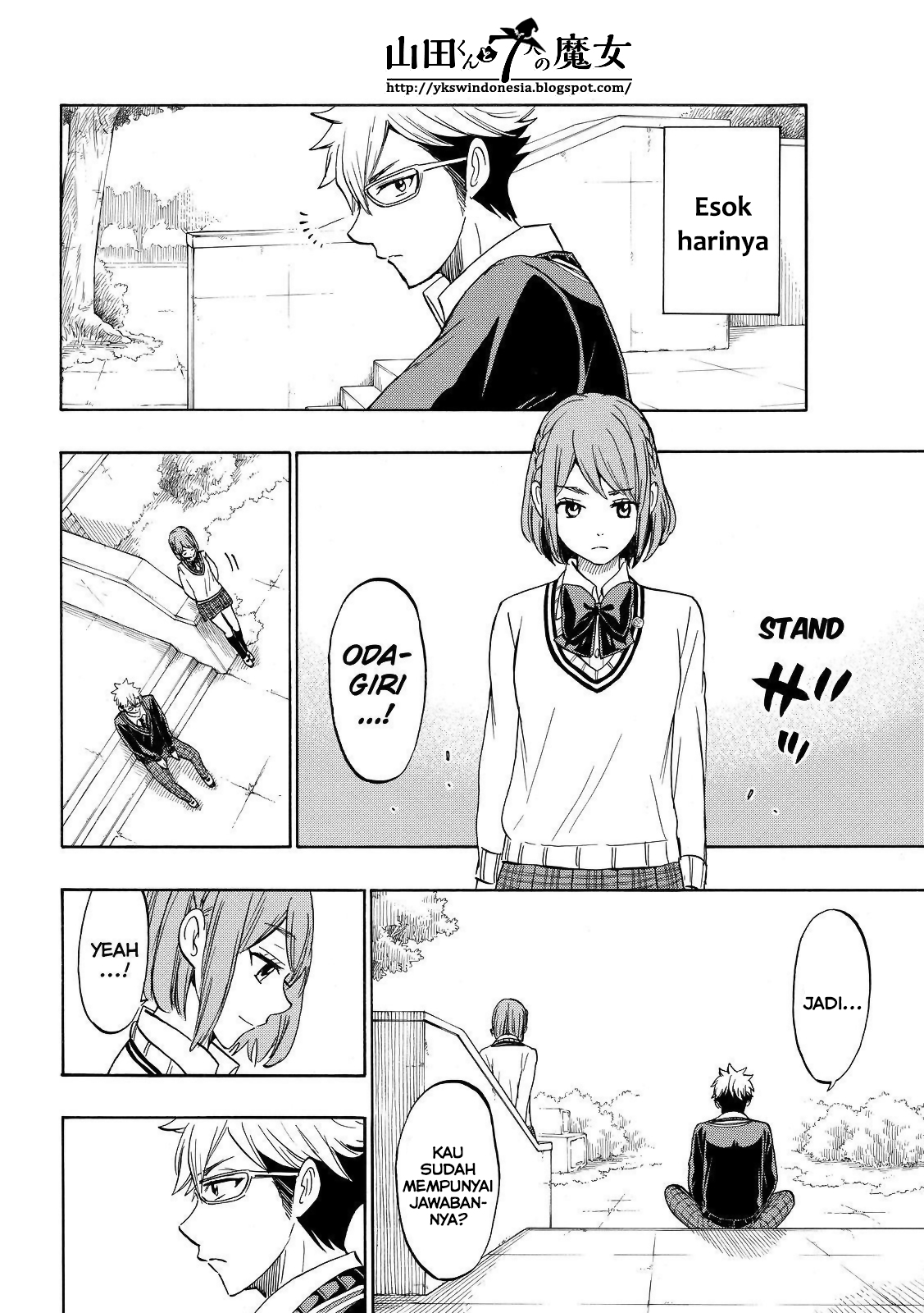 Yamada-kun to 7-nin no Majo Chapter 164 - halaman 15