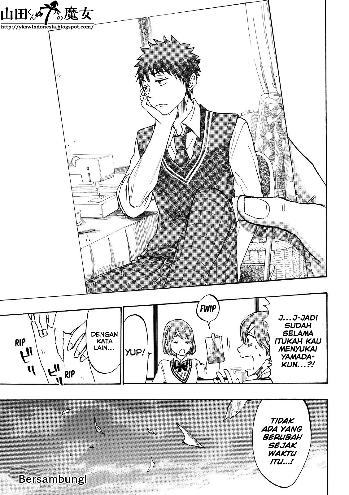 Yamada-kun to 7-nin no Majo Chapter 164 - halaman 20