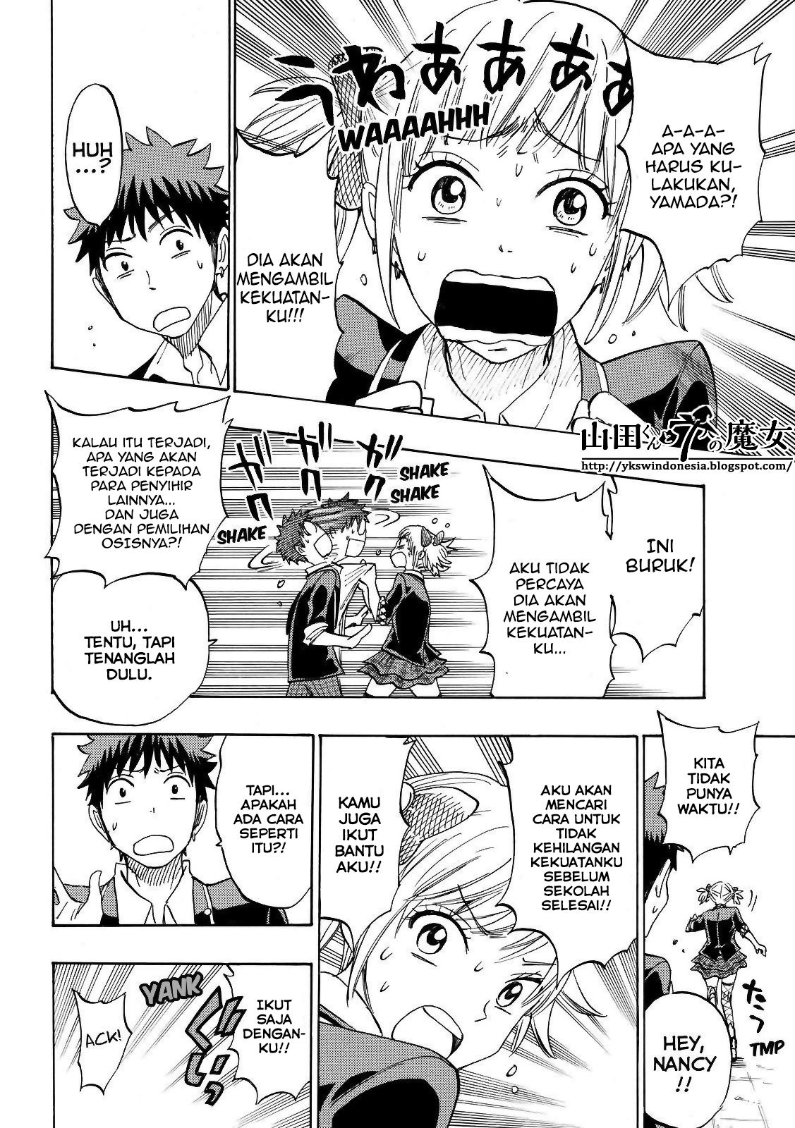 Yamada-kun to 7-nin no Majo Chapter 165 - halaman 10