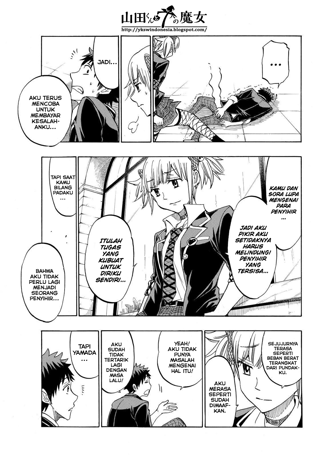 Yamada-kun to 7-nin no Majo Chapter 165 - halaman 23