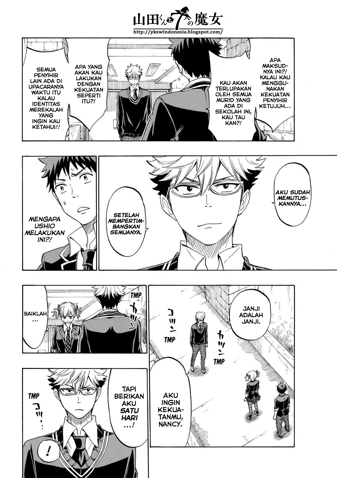 Yamada-kun to 7-nin no Majo Chapter 165 - halaman 8