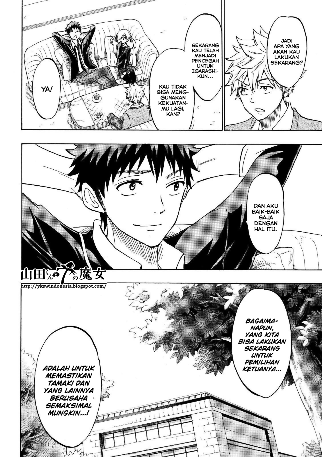 Yamada-kun to 7-nin no Majo Chapter 166 - halaman 14