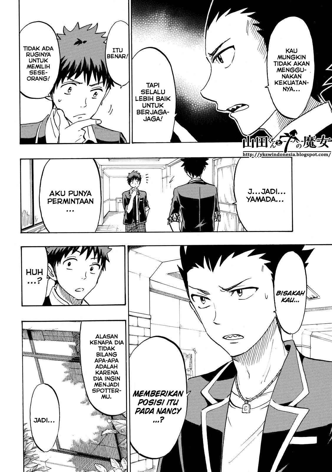 Yamada-kun to 7-nin no Majo Chapter 166 - halaman 18