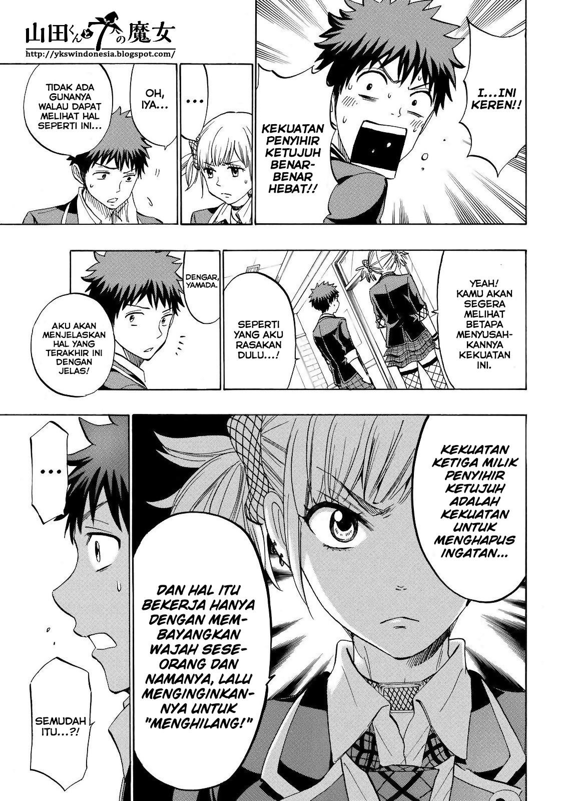 Yamada-kun to 7-nin no Majo Chapter 166 - halaman 9