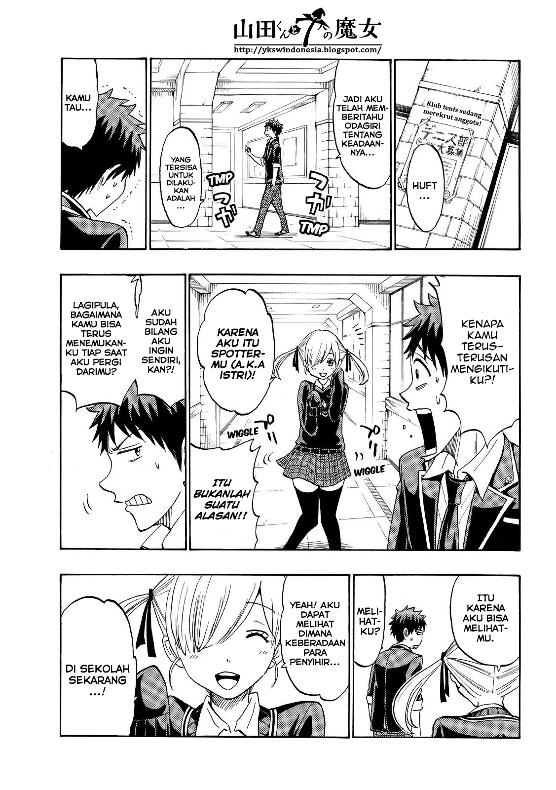 Yamada-kun to 7-nin no Majo Chapter 167 - halaman 10