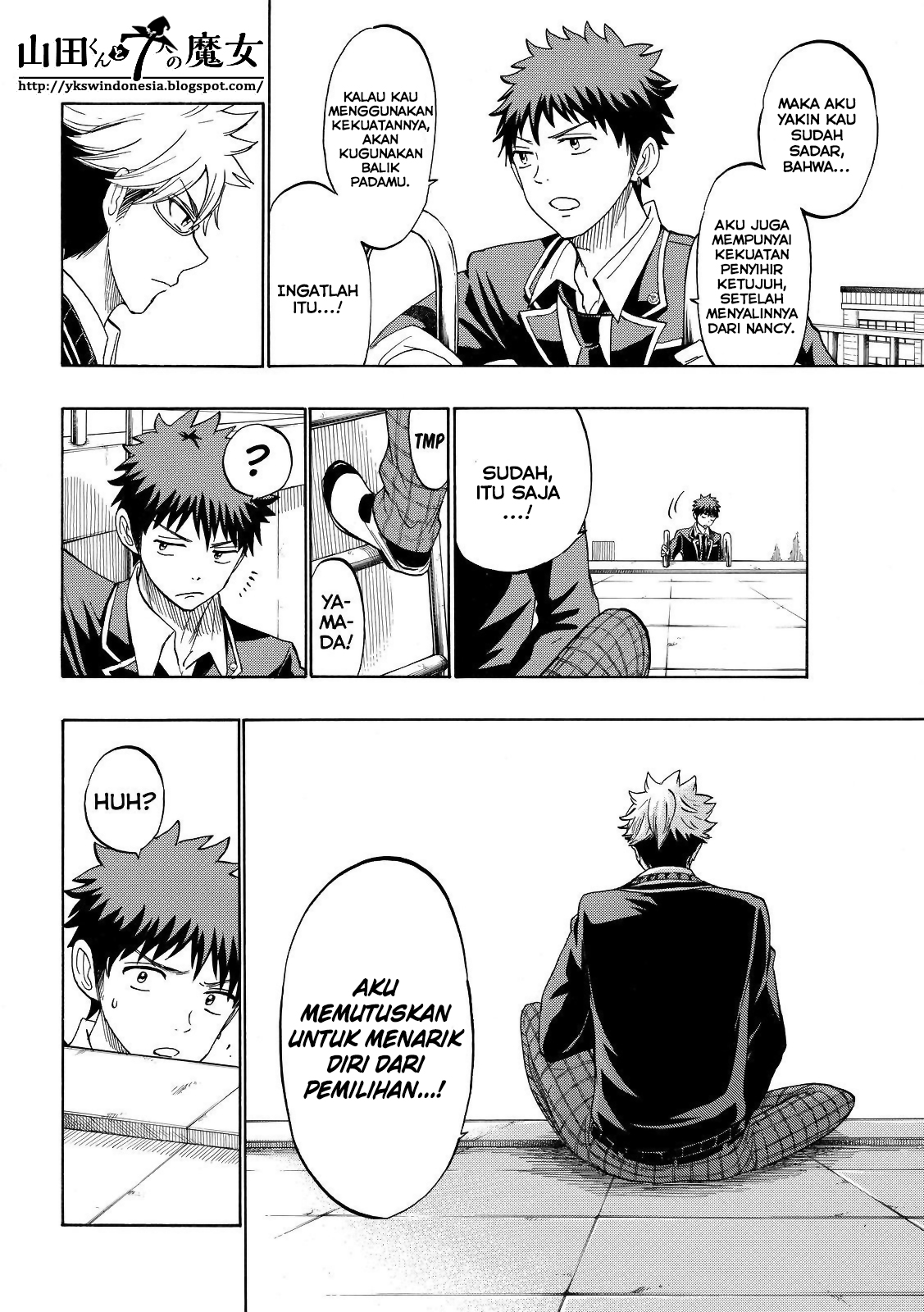 Yamada-kun to 7-nin no Majo Chapter 167 - halaman 13