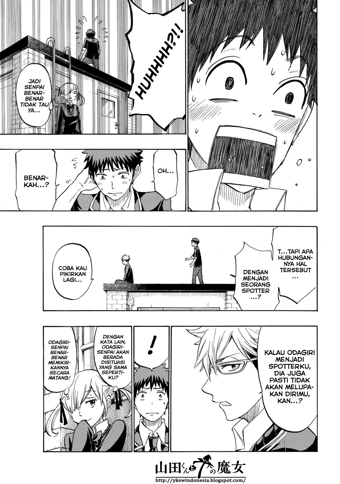 Yamada-kun to 7-nin no Majo Chapter 167 - halaman 16