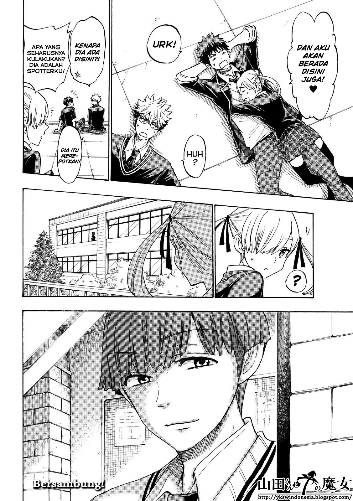 Yamada-kun to 7-nin no Majo Chapter 167 - halaman 21