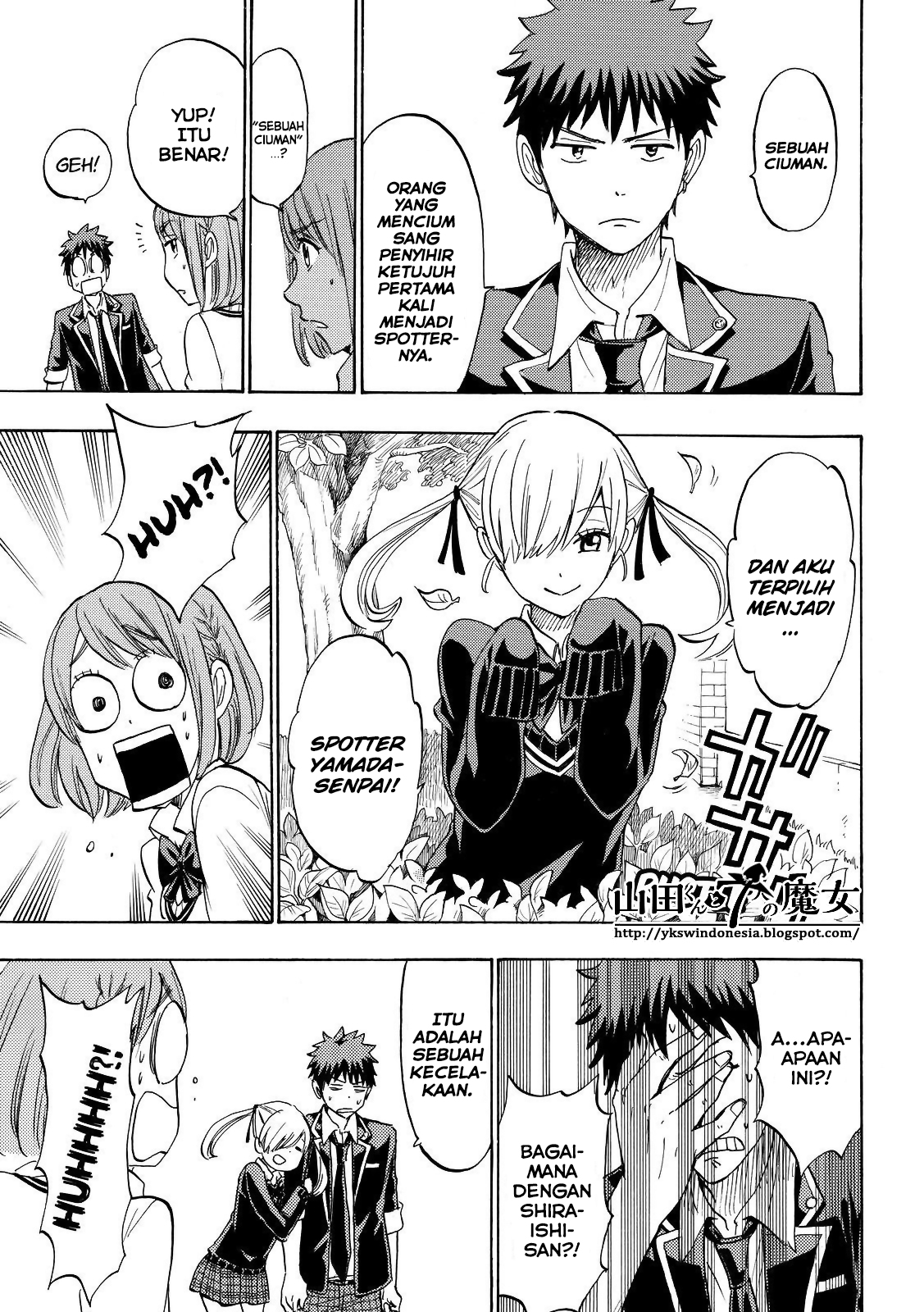 Yamada-kun to 7-nin no Majo Chapter 167 - halaman 8