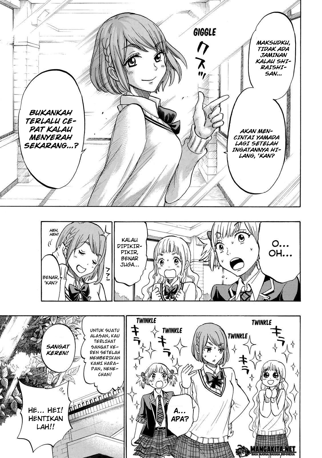 Yamada-kun to 7-nin no Majo Chapter 171 - halaman 18