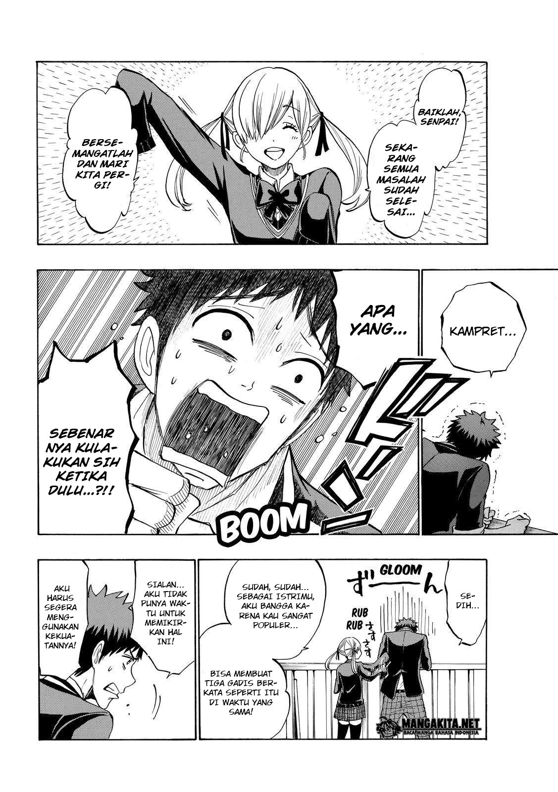 Yamada-kun to 7-nin no Majo Chapter 171 - halaman 19