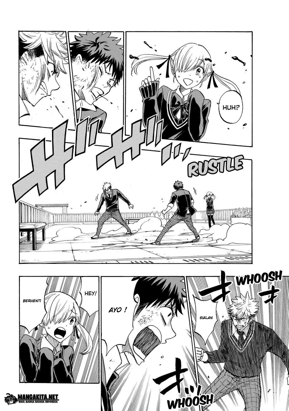 Yamada-kun to 7-nin no Majo Chapter 172 - halaman 9