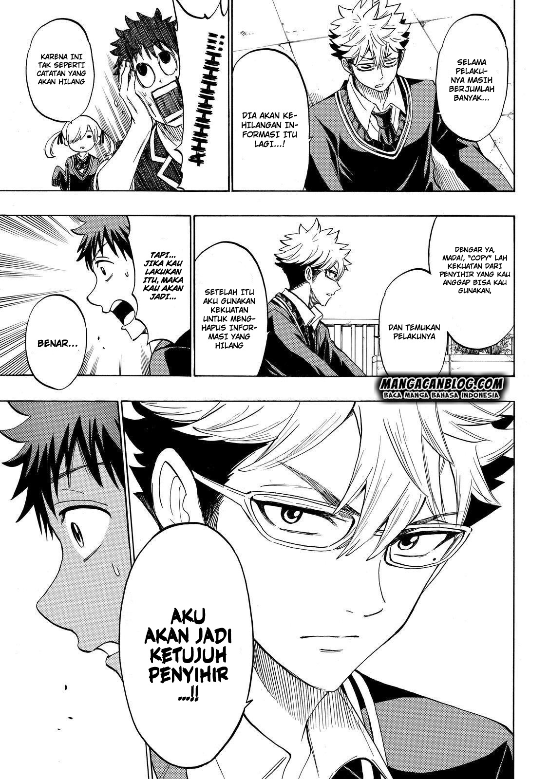 Yamada-kun to 7-nin no Majo Chapter 175 - halaman 19