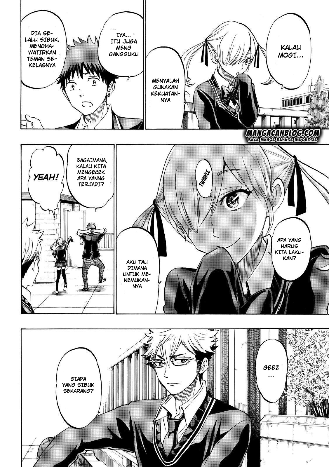 Yamada-kun to 7-nin no Majo Chapter 175 - halaman 8