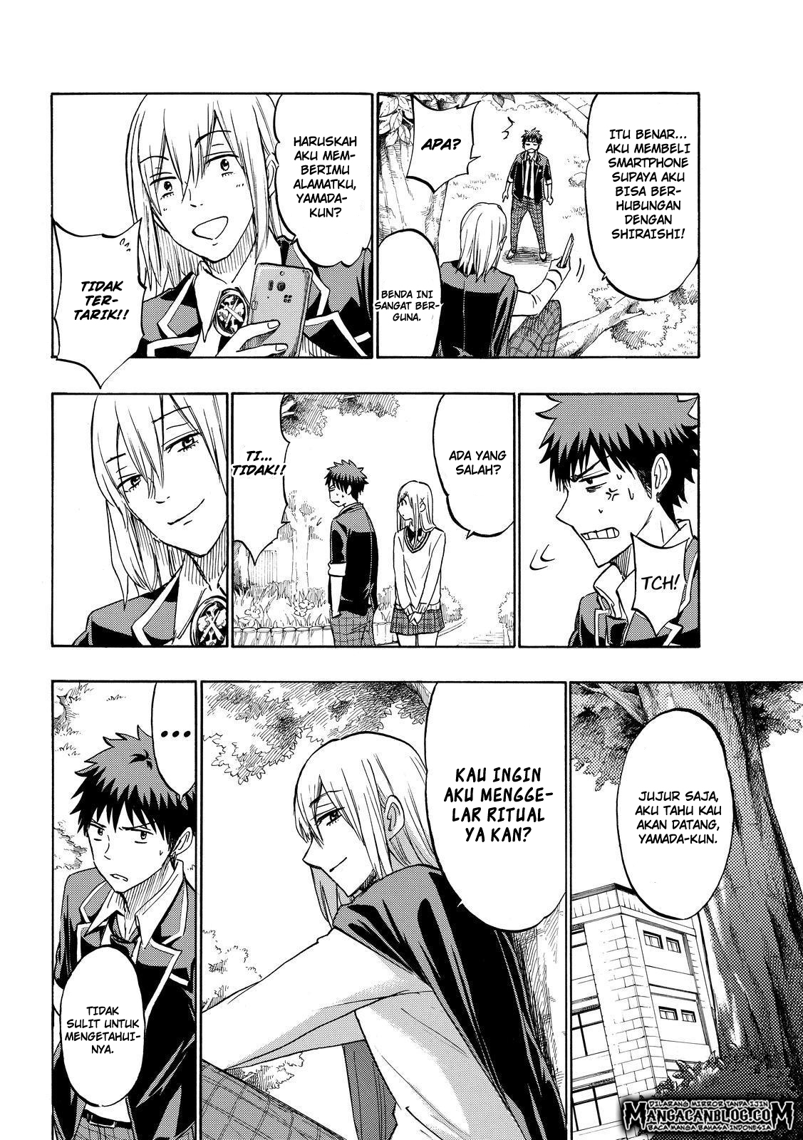 Yamada-kun to 7-nin no Majo Chapter 184 - halaman 16
