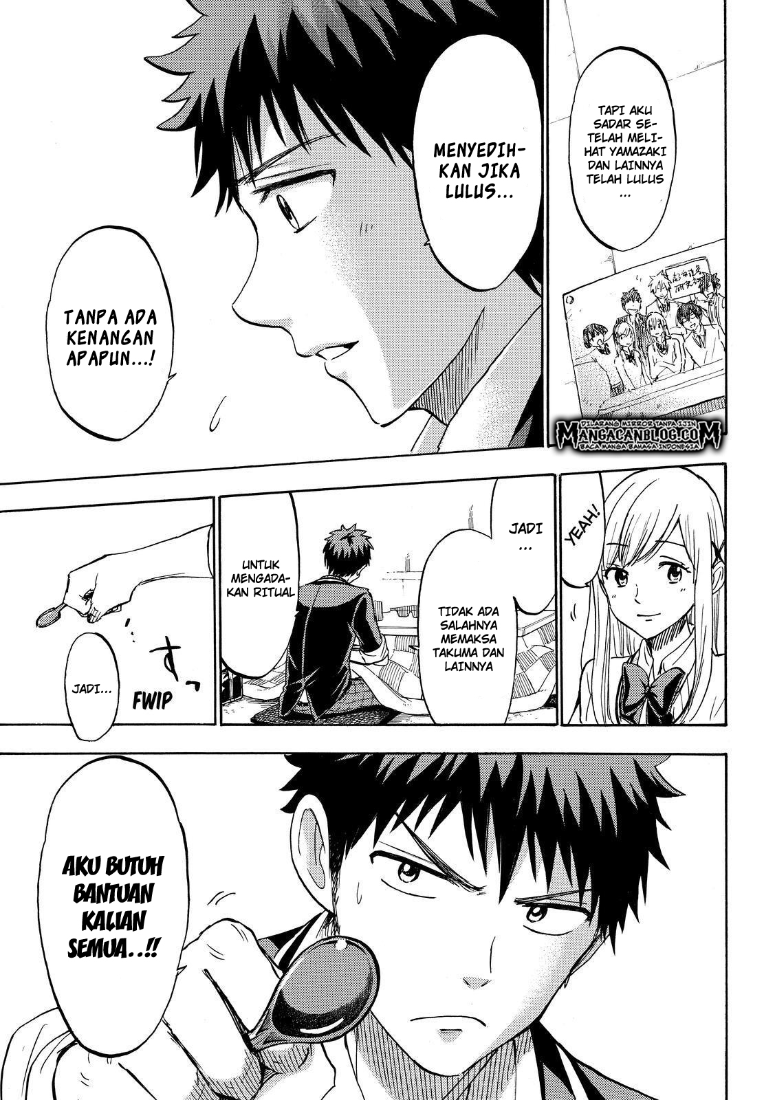 Yamada-kun to 7-nin no Majo Chapter 184 - halaman 9