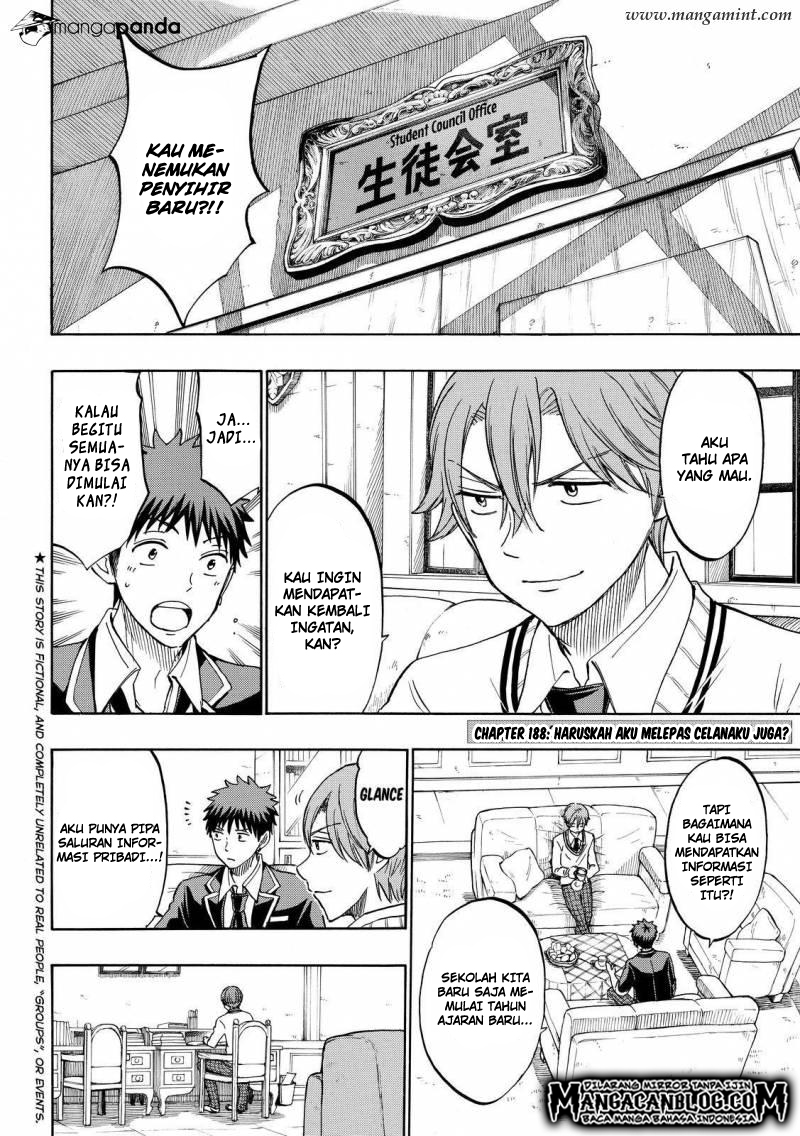 Yamada-kun to 7-nin no Majo Chapter 188 - halaman 2