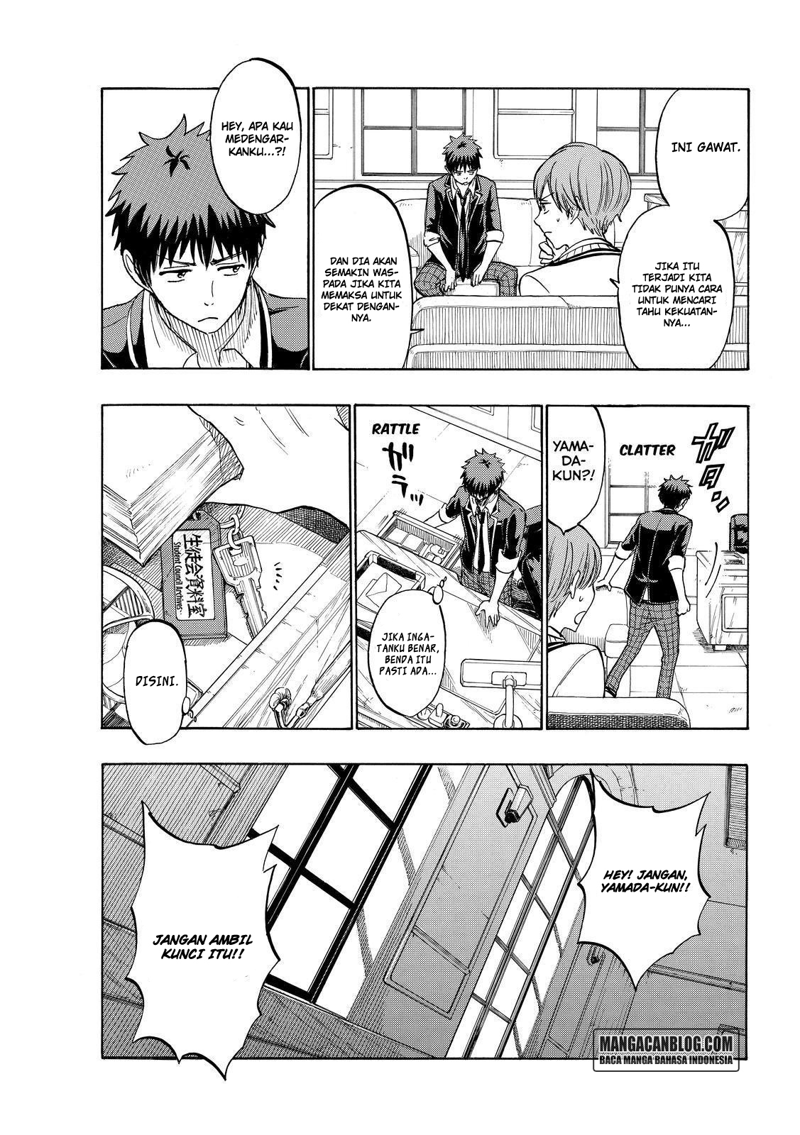 Yamada-kun to 7-nin no Majo Chapter 189 - halaman 19