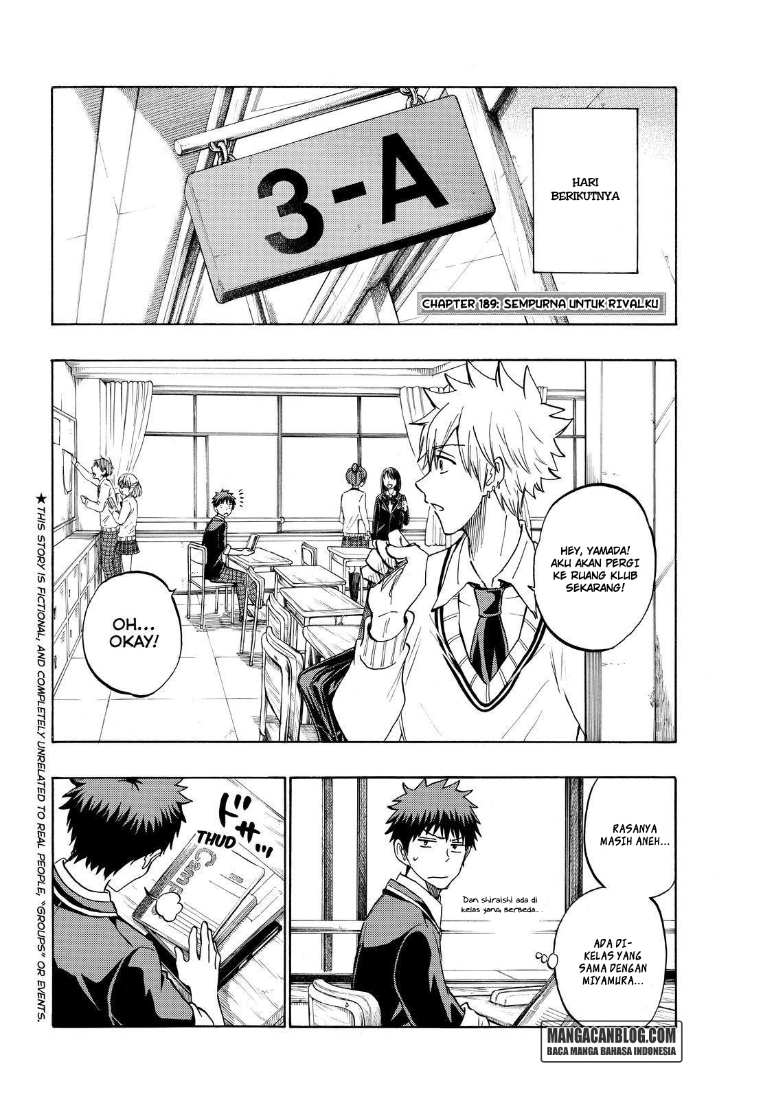 Yamada-kun to 7-nin no Majo Chapter 189 - halaman 2