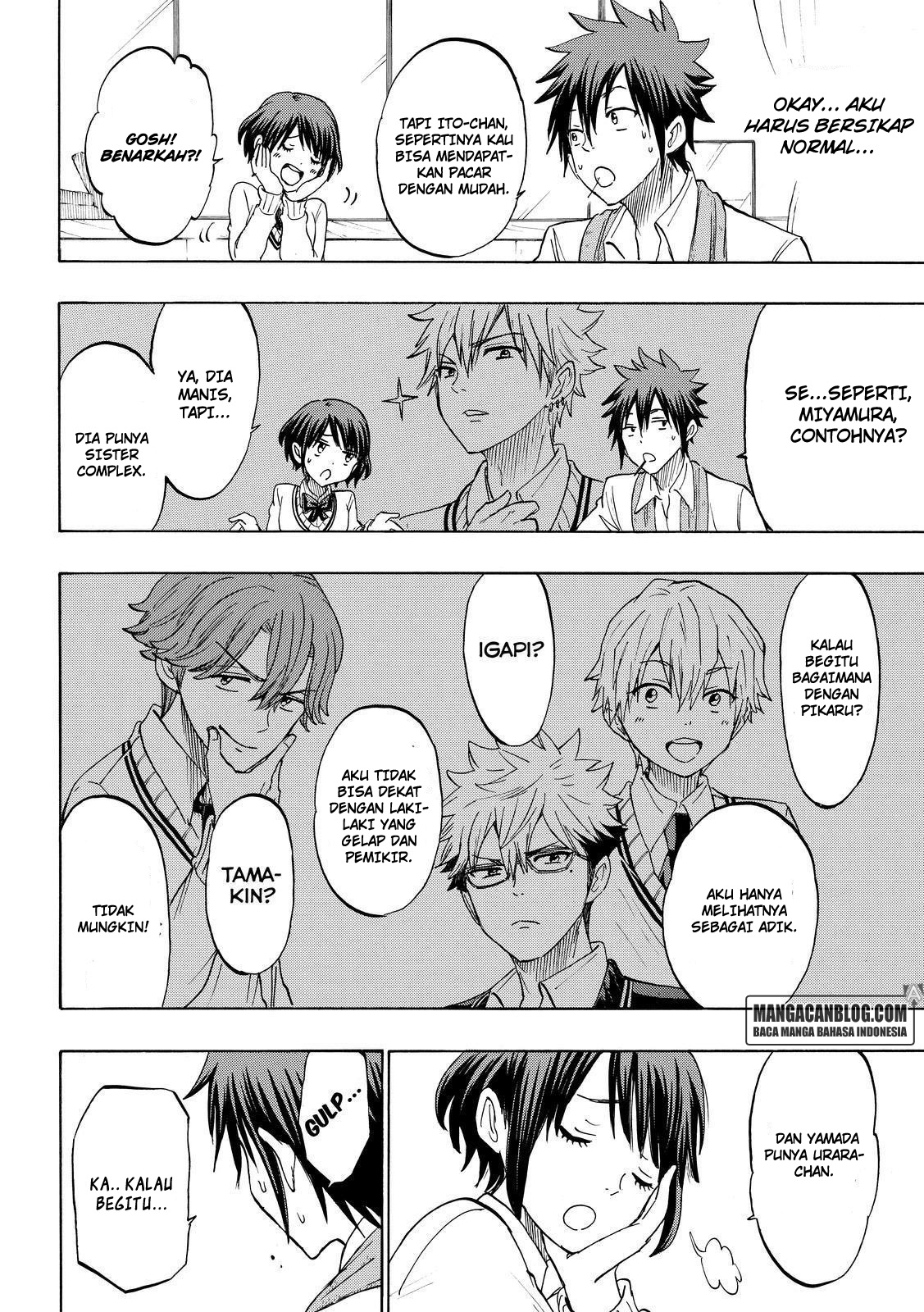 Yamada-kun to 7-nin no Majo Chapter 194 - halaman 6