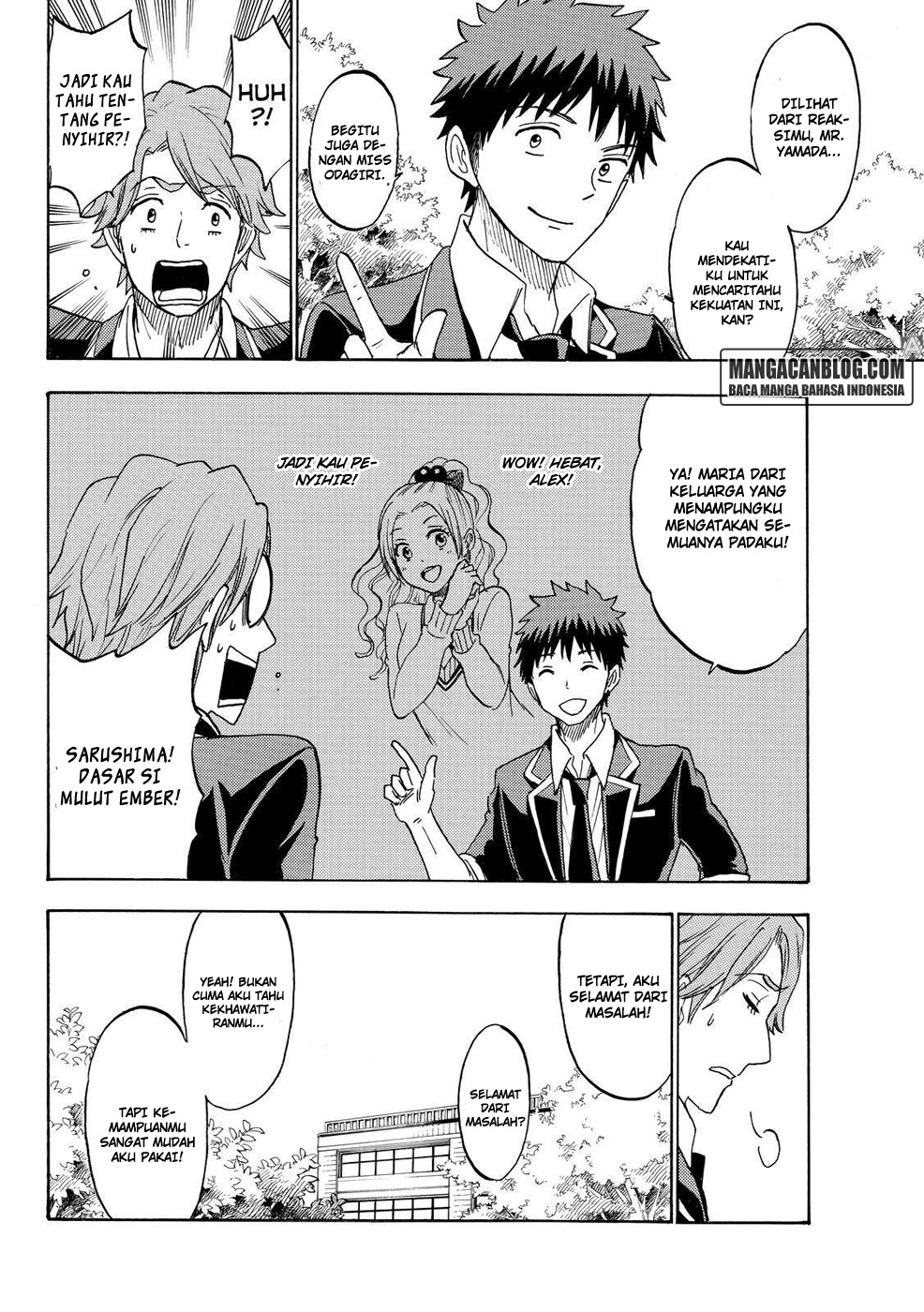 Yamada-kun to 7-nin no Majo Chapter 196 - halaman 6